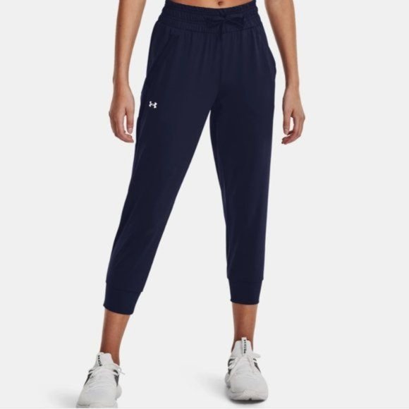 Under Armour Navy/Teal Mesh Camo Vanish Crop Size M - Picture 1 of 6